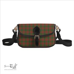 ScotsTee Shop Scottish McDonald of Glencoe Ancient Tartan Women's Chain Crossbody Bag Square Bag