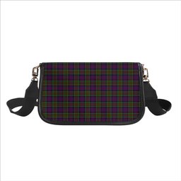 ScotsTee Shop Scottish McDonald of Clan Ranald Modern Tartan Women's Chain Crossbody Bag Square Bag