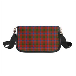 ScotsTee Shop Scottish McDonald of Glenaladale Ancient Tartan Women's Chain Crossbody Bag Square Bag