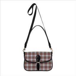 ScotsTee Shop Scottish McBean Dress Modern Tartan Women's Chain Crossbody Bag Square Bag