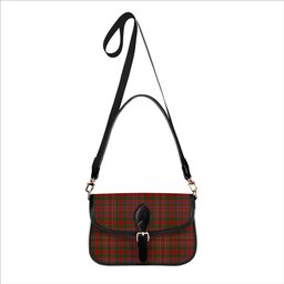 ScotsTee Shop Scottish McAlister Modern Tartan Women's Chain Crossbody Bag Square Bag