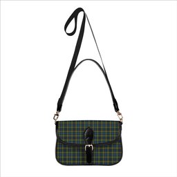 ScotsTee Shop Scottish McClelland Ancient Tartan Women's Chain Crossbody Bag Square Bag