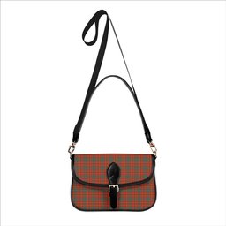 ScotsTee Shop Scottish McDougall Ancient Tartan Women's Chain Crossbody Bag Square Bag