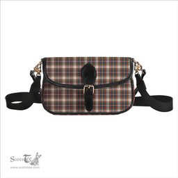 ScotsTee Shop Scottish McFarland Dress Ancient Tartan Women's Chain Crossbody Bag Square Bag