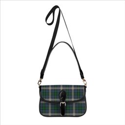 ScotsTee Shop Scottish McDowall Tartan Women's Chain Crossbody Bag Square Bag
