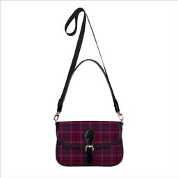 ScotsTee Shop Scottish McCall (Caithness) Tartan Women's Chain Crossbody Bag Square Bag