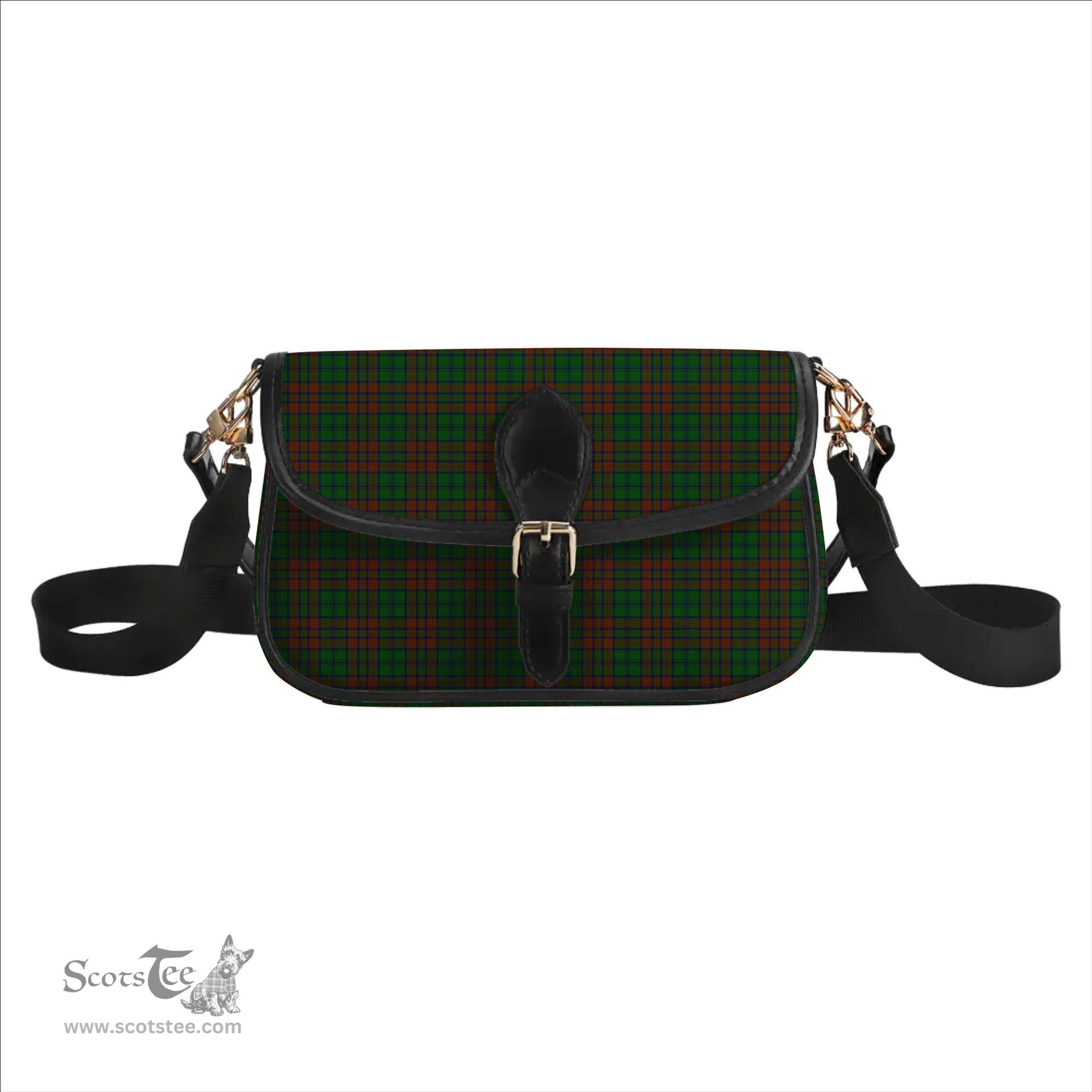 ScotsTee Shop Scottish Matheson Hunting Highland Tartan Women's Chain Crossbody Bag Square Bag