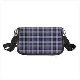 ScotsTee Shop Scottish McPherson Dress Blue Tartan Women's Chain Crossbody Bag Square Bag