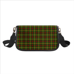 ScotsTee Shop Scottish McMillan Society of Glasgow Tartan Women's Chain Crossbody Bag Square Bag