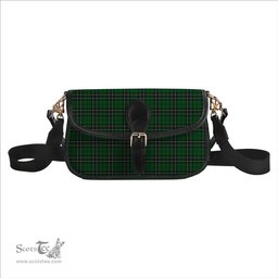 ScotsTee Shop Scottish McLean of Duart Hunting Tartan Women's Chain Crossbody Bag Square Bag