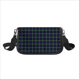 ScotsTee Shop Scottish McKenzie Hunting Green Tartan Women's Chain Crossbody Bag Square Bag