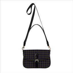 ScotsTee Shop Scottish McLellan Modern Tartan Women's Chain Crossbody Bag Square Bag