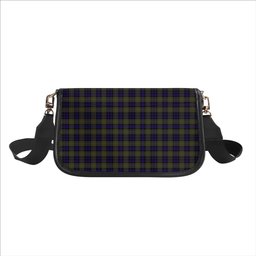 ScotsTee Shop Scottish McLellan Modern Tartan Women's Chain Crossbody Bag Square Bag