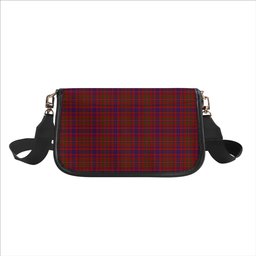 ScotsTee Shop Scottish McLeod Red Tartan Women's Chain Crossbody Bag Square Bag