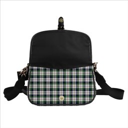 ScotsTee Shop Scottish McNaughton Dress Modern Tartan Women's Chain Crossbody Bag Square Bag