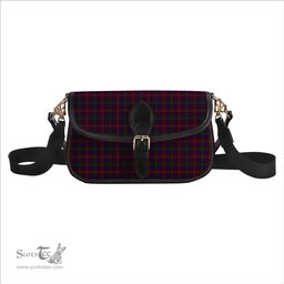 ScotsTee Shop Scottish Montgomrie or Montgomery of Eglinton Tartan Women's Chain Crossbody Bag Square Bag