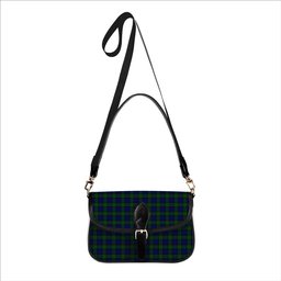 ScotsTee Shop Scottish McKay Modern Tartan Women's Chain Crossbody Bag Square Bag