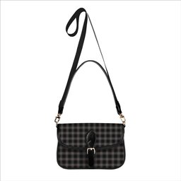 ScotsTee Shop Scottish Moffat 1984 Tartan Women's Chain Crossbody Bag Square Bag
