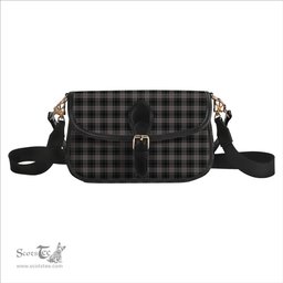 ScotsTee Shop Scottish Moffat 1984 Tartan Women's Chain Crossbody Bag Square Bag