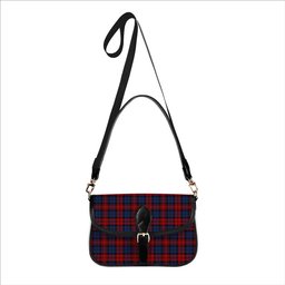 ScotsTee Shop Scottish McLachlan Modern Tartan Women's Chain Crossbody Bag Square Bag