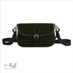ScotsTee Shop Scottish McLean Hunting Tartan Women's Chain Crossbody Bag Square Bag