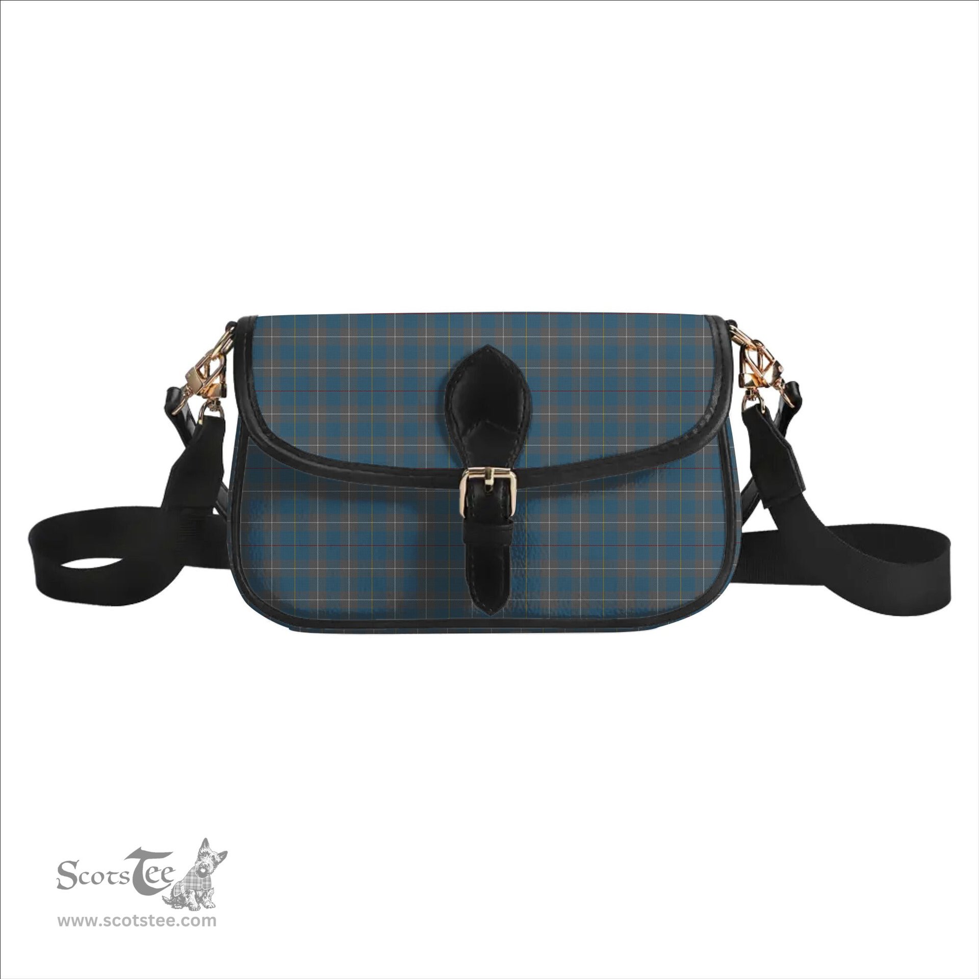 ScotsTee Shop Scottish McKerrell of Hillhouse Dress Tartan Women's Chain Crossbody Bag Square Bag