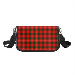 ScotsTee Shop Scottish McPhee Modern Tartan Women's Chain Crossbody Bag Square Bag