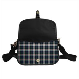 ScotsTee Shop Scottish McLeod Of Californian Modern Tartan Women's Chain Crossbody Bag Square Bag