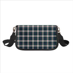 ScotsTee Shop Scottish McLeod Of Californian Modern Tartan Women's Chain Crossbody Bag Square Bag