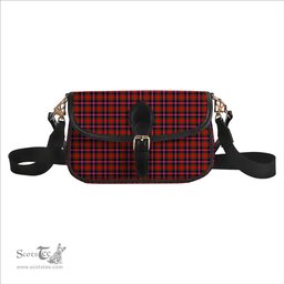 ScotsTee Shop Scottish McPherson Modern Tartan Women's Chain Crossbody Bag Square Bag