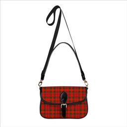 ScotsTee Shop Scottish Monroe Modern Tartan Women's Chain Crossbody Bag Square Bag