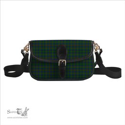 ScotsTee Shop Scottish Moncrieff of Atholl Tartan Women's Chain Crossbody Bag Square Bag