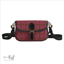 ScotsTee Shop Scottish McRae Ancient Tartan Women's Chain Crossbody Bag Square Bag
