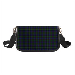 ScotsTee Shop Scottish Mowat Clans Originaux Tartan Women's Chain Crossbody Bag Square Bag
