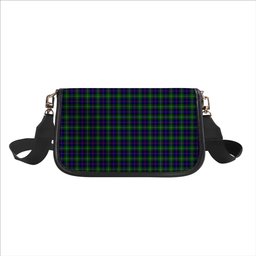ScotsTee Shop Scottish McThomas Modern Tartan Women's Chain Crossbody Bag Square Bag
