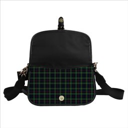 ScotsTee Shop Scottish McLeod of Skye Modern Tartan Women's Chain Crossbody Bag Square Bag