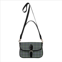 ScotsTee Shop Scottish McNachten Dress Tartan Women's Chain Crossbody Bag Square Bag
