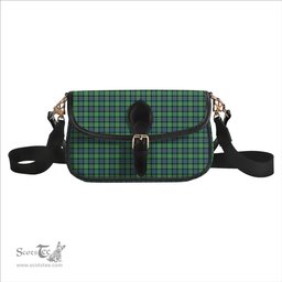 ScotsTee Shop Scottish McThomas Ancient Tartan Women's Chain Crossbody Bag Square Bag
