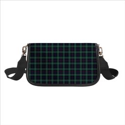 ScotsTee Shop Scottish McKenzie Modern Tartan Women's Chain Crossbody Bag Square Bag