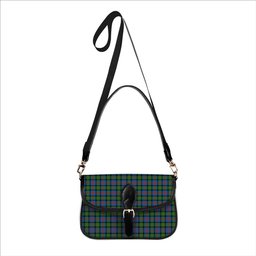 ScotsTee Shop Scottish McLennan Ancient Tartan Women's Chain Crossbody Bag Square Bag