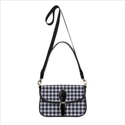 ScotsTee Shop Scottish McRae Dress Modern Tartan Women's Chain Crossbody Bag Square Bag