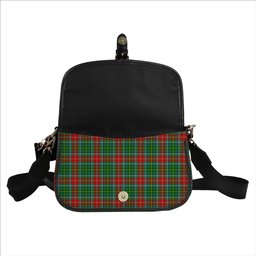 ScotsTee Shop Scottish Muirhead SC Tartan Women's Chain Crossbody Bag Square Bag