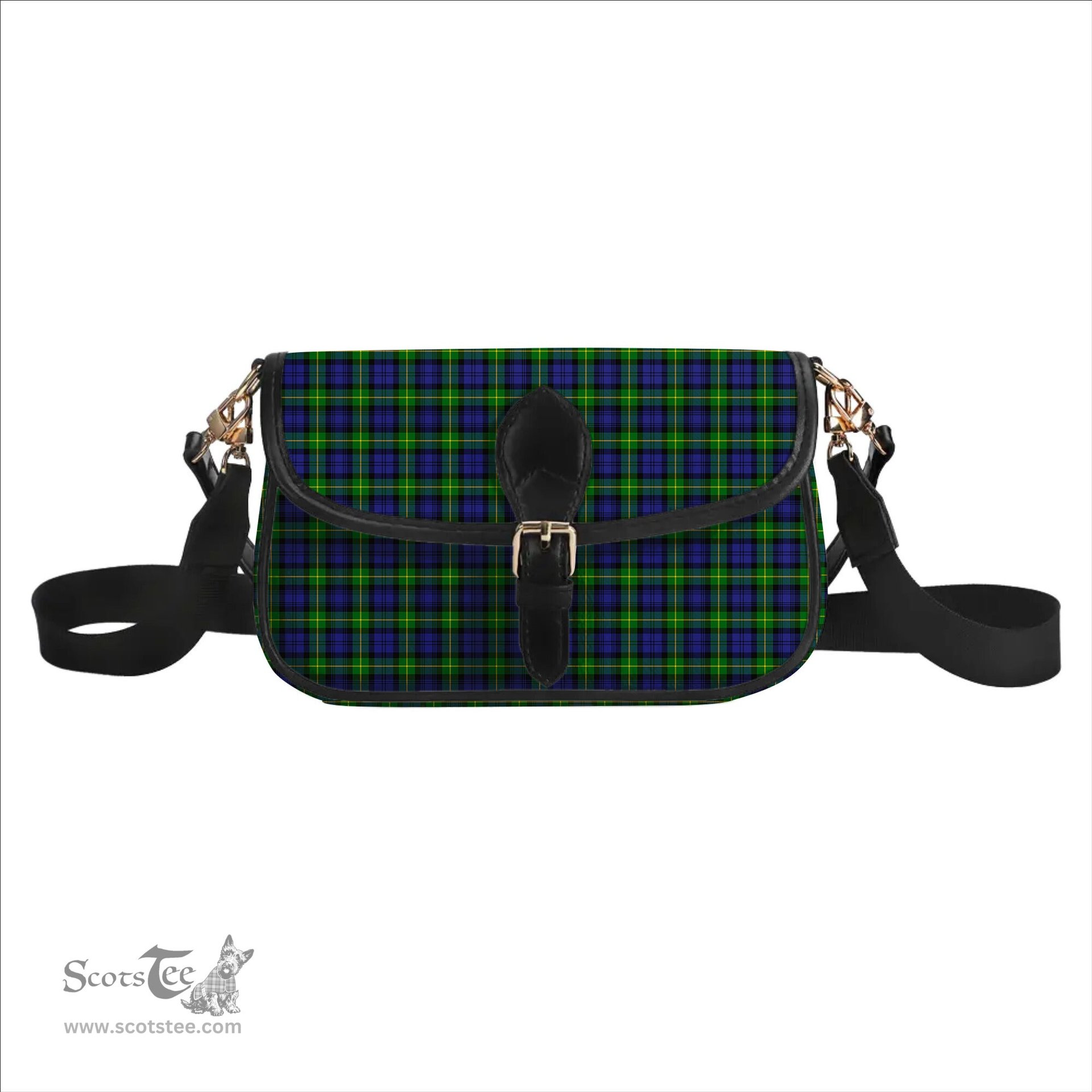 ScotsTee Shop Scottish Meldrum Tartan Women's Chain Crossbody Bag Square Bag