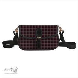 ScotsTee Shop Scottish McPherson Hunting Tartan Women's Chain Crossbody Bag Square Bag