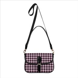 ScotsTee Shop Scottish McPherson Hunting Modern Tartan Women's Chain Crossbody Bag Square Bag