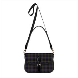 ScotsTee Shop Scottish McLellan Tartan Women's Chain Crossbody Bag Square Bag