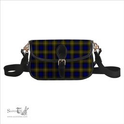 ScotsTee Shop Scottish Muir Tartan Women's Chain Crossbody Bag Square Bag