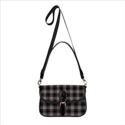 ScotsTee Shop Scottish Moffat Modern SC Tartan Women's Chain Crossbody Bag Square Bag