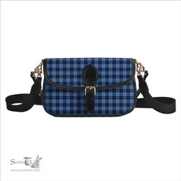 ScotsTee Shop Scottish McKay Blue Tartan Women's Chain Crossbody Bag Square Bag