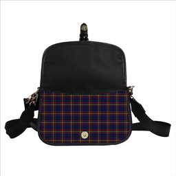 ScotsTee Shop Scottish McLaine of Lochbuie Hunting Modern Tartan Women's Chain Crossbody Bag Square Bag